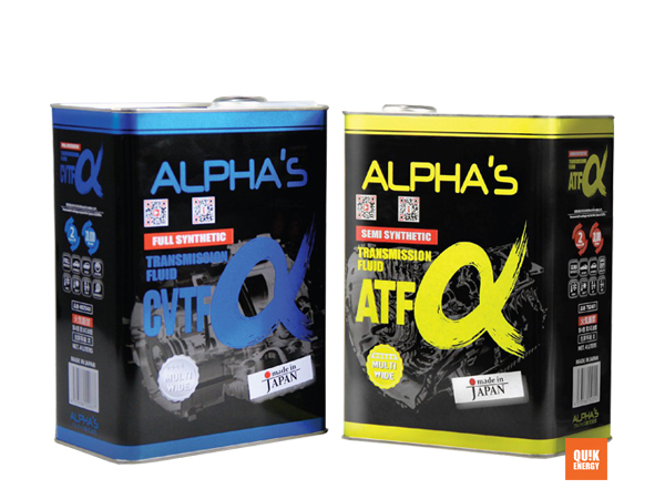 Alpha’s น้ำมันเกียร์อัตโนมัติเกรดพรีเมียม จากประเทศญี่ปุ่น