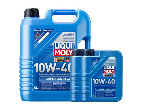 10W-40 SUPER LEICHTLAUF ขนาด 7 ลิตร พร้อมกรองเครื่อง*