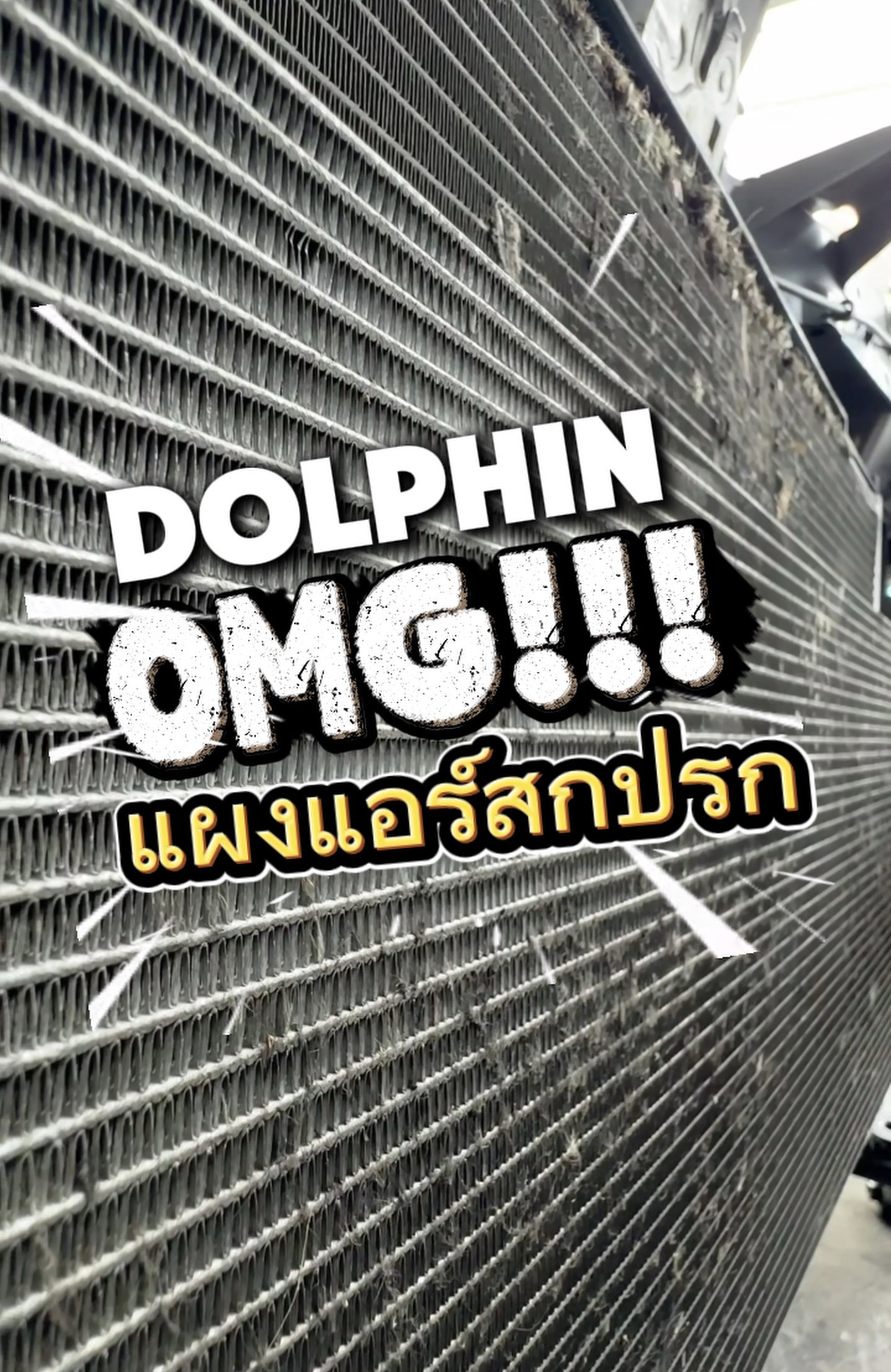 ล้างแผงแอร์ BYDDOLPHIN